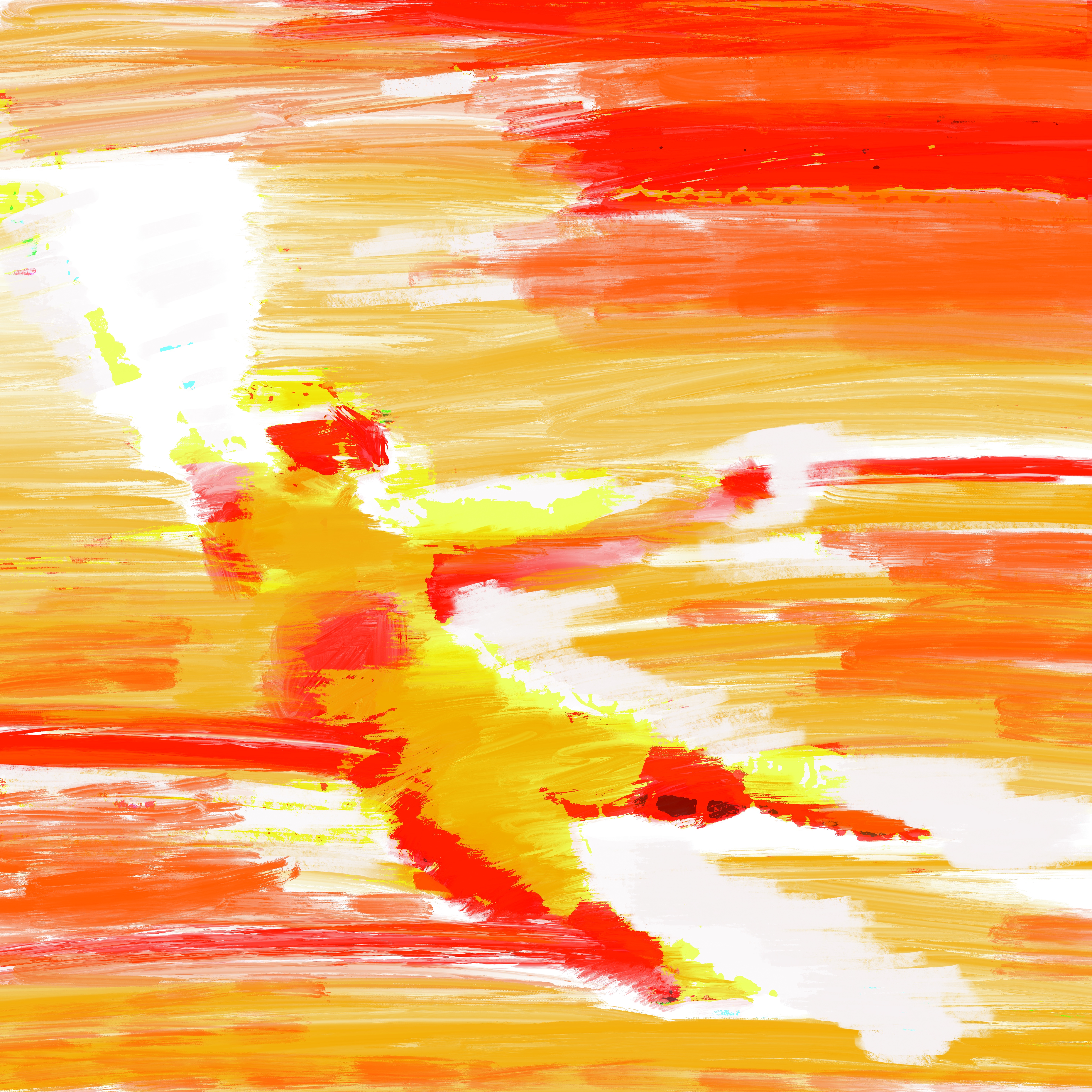 Portero — digital painting de Nicolas Milon-Domecyn, 30x30 cm, 2024